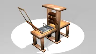 1650年から1850年にかけて使用された一般的な印刷機モデル