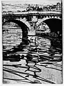 著書『Modern etchings, mezzotints and dry-points』の図版(1913)