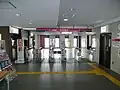 改札口(2012年4月)