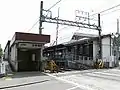 旧北口駅舎（2007年5月9日）