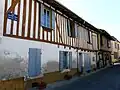 ハーフティンバーの住宅