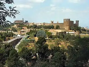 モンタルチーノの風景