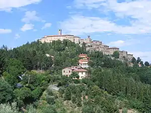 モンテ・サンタ・マリーア・ティベリーナの風景