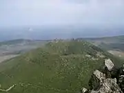 モンターニャ・グランデから見たジベレ山