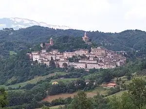 モンテフォルティーノの風景