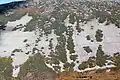 トレド山地のがれ場