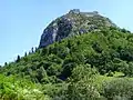 砦の遠景