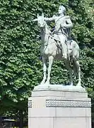 シモン・ボリバルの騎馬像