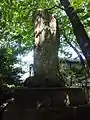 白石「開村五十年記念碑」