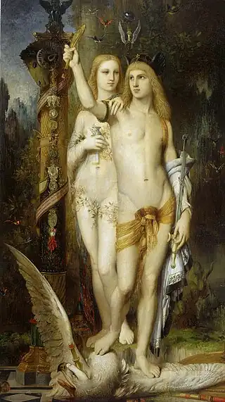 ギュスターヴ・モロー『イアーソーンとメーデイア』（1865）  オルセー美術館所蔵