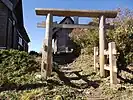森吉神社と鳥居