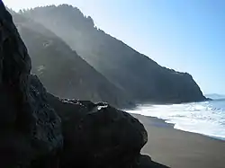 朝のロスト海岸