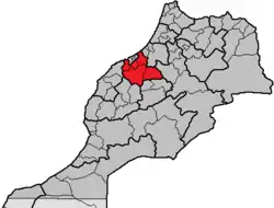 Location in Morocco