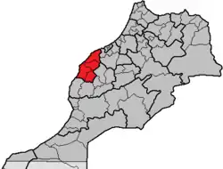 Location in Morocco
