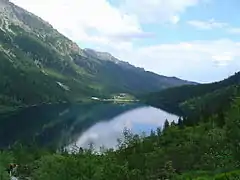 西からの眺め