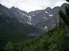 登山道からの眺め