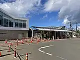 仮駅舎（2021年12月）