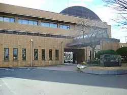 本宮市役所の建物(撮影当時は本宮町役場)