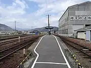 駅構内(2021年4月)