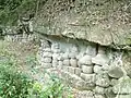 興隆寺遺跡の石塔群