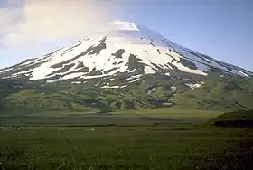 島の最高点 ブセビドフ山