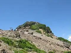 安達太良山頂「乳首」