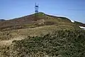 峠から見た赤坂山