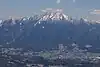 二ッ森山から望む恵那山(2017年3月11日撮影)