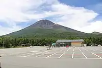 水ケ塚公園から望む富士山