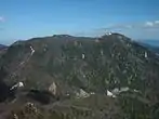 鎌ヶ岳から望む御在所岳(2001年11月19日)