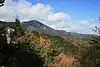 雲母峰から望む御在所岳（2009年11月23日）