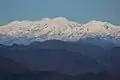 山頂から望む白山と別山(両白山地)