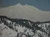 日照岳から望む白山(2008年4月6日撮影)