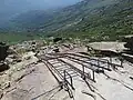 早池峰山（小田越コースの梯子）
