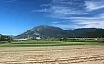 南山麓の米原市柏原より（2012年9月25日）