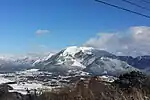 南の清滝山より（2015年1月18日）