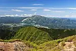 南の鈴鹿山脈霊仙山より（2013年5月27日）