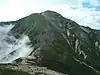 横通岳から望む常念岳(2003年9月14日撮影)