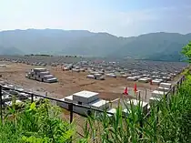 パネル取り付け前の状態 南東方向を望む