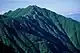 北側の島田娘方面から望む熊沢岳（1995年8月15日）