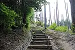 山頂付近。（2022年（令和4年）5月）