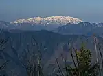 高賀山から望む能郷白山