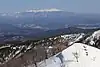 猪臥山から望む乗鞍岳(2021年3月11日撮影)