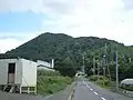 小別沢から望む奥三角山