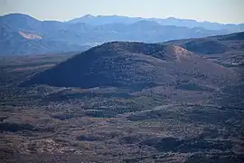 大室山スコリア丘(富士山の側火山,富士河口湖町)
