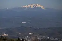 展望台から望む御嶽山