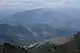 貝月山から望む小津権現山(2011年4月29日)