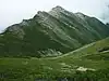 東天井岳から望む横通岳(2003年9月14日撮影)