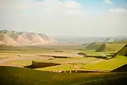 川沿いの平野