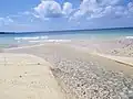 塩川の河口付近